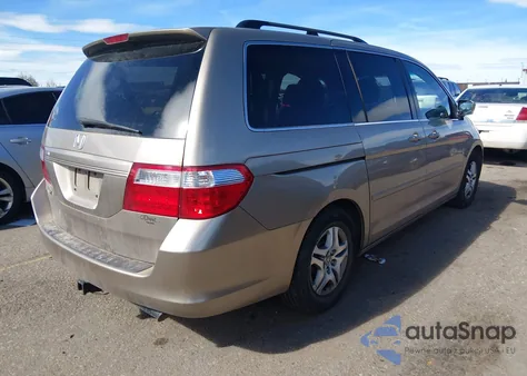 2006 Honda Odyssey Ex z USA, uszkodzony, nr VIN 5FNRL38426B085568